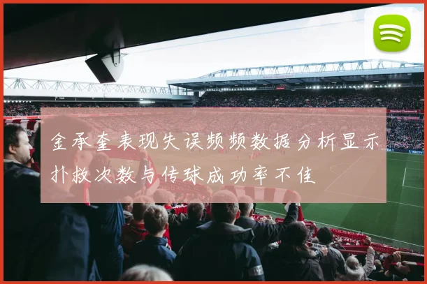 金承奎表现失误频频数据分析显示扑救次数与传球成功率不佳